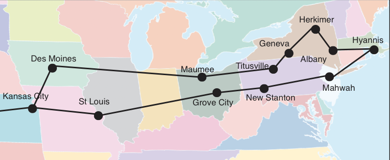Cape Cod Tour Map